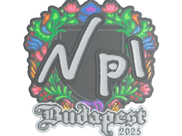 Sticker | npl (Embroidered) | Budapest 2025