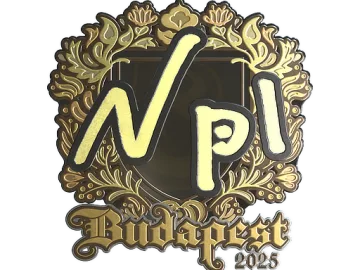 Sticker | npl (Gold) | Budapest 2025