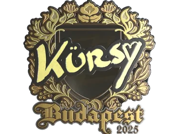 Sticker | Kursy (Gold) | Budapest 2025