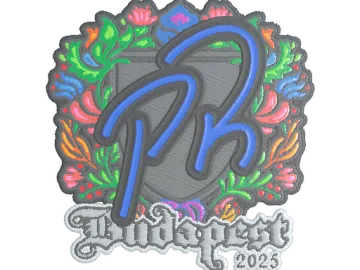 Sticker | PR (Embroidered) | Budapest 2025