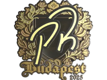 Sticker | PR (Gold) | Budapest 2025