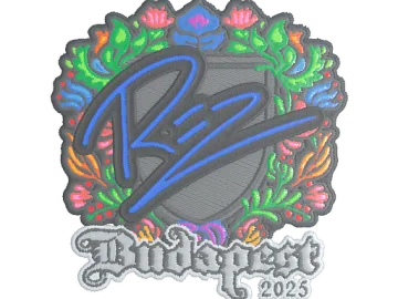 Sticker | REZ (Embroidered) | Budapest 2025