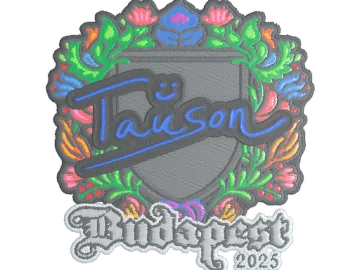 Sticker | Tauson (Embroidered) | Budapest 2025