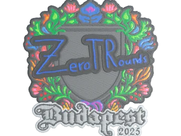 Sticker | ztr (Embroidered) | Budapest 2025