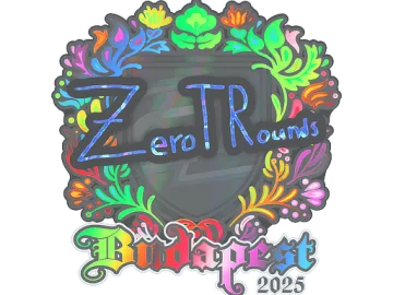 Sticker | ztr (Holo) | Budapest 2025
