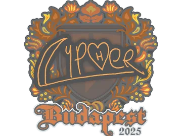 Sticker | Cypher | Budapest 2025
