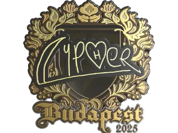 Sticker | Cypher (Gold) | Budapest 2025