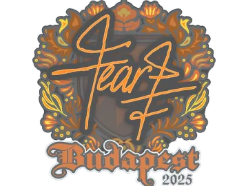 Sticker | fEAR | Budapest 2025