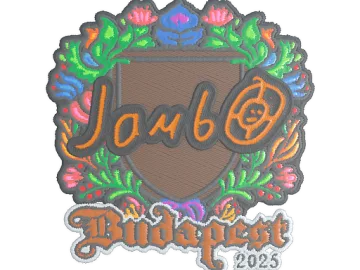 Sticker | jambo (Embroidered) | Budapest 2025