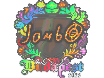 Sticker | jambo (Holo) | Budapest 2025