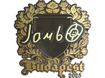 Sticker | jambo (Gold) | Budapest 2025