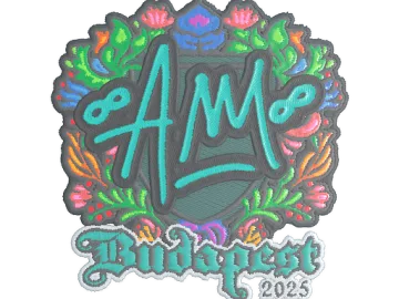 Sticker | AW (Embroidered) | Budapest 2025