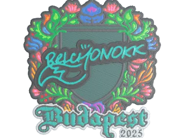 Sticker | BELCHONOKK (Embroidered) | Budapest 2025