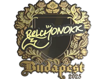 Sticker | BELCHONOKK (Gold) | Budapest 2025