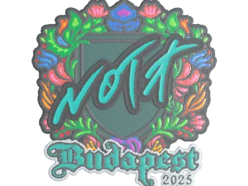 Sticker | nota (Embroidered) | Budapest 2025