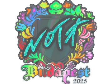 Sticker | nota (Holo) | Budapest 2025