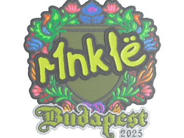 Sticker | r1nkle (Embroidered) | Budapest 2025