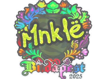 Sticker | r1nkle (Holo) | Budapest 2025
