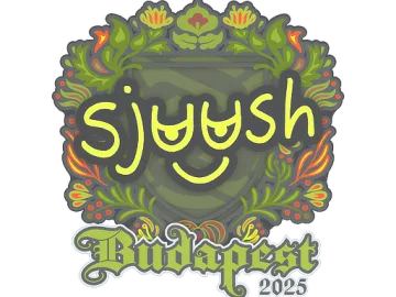 Sticker | sjuush | Budapest 2025