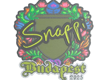 Sticker | Snappi (Embroidered) | Budapest 2025