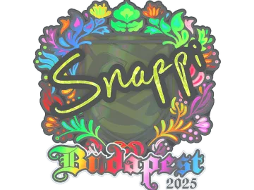 Sticker | Snappi (Holo) | Budapest 2025
