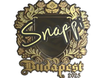 Sticker | Snappi (Gold) | Budapest 2025