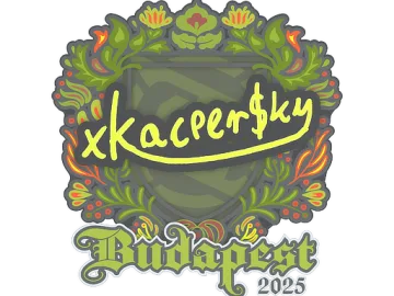 Sticker | xKacpersky | Budapest 2025
