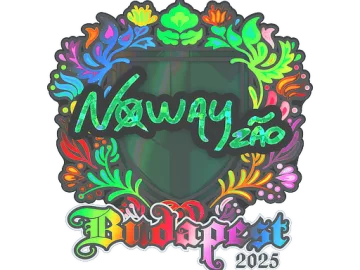 Sticker | noway (Holo) | Budapest 2025
