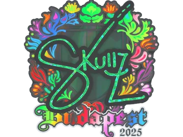 Sticker | skullz (Holo) | Budapest 2025