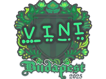 Sticker | VINI | Budapest 2025