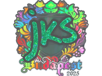Sticker | jks (Holo) | Budapest 2025