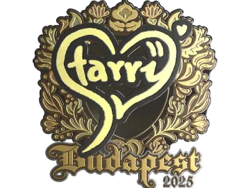 Sticker | Starry (Gold) | Budapest 2025