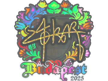 Sticker | z4KR (Holo) | Budapest 2025