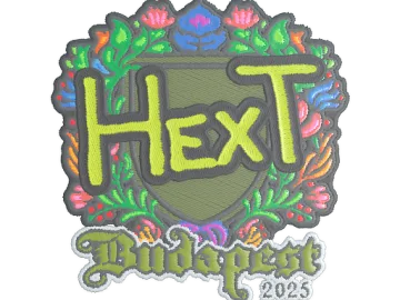 Sticker | HexT (Embroidered) | Budapest 2025