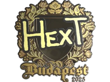 Sticker | HexT (Gold) | Budapest 2025