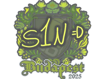 Sticker | s1n | Budapest 2025