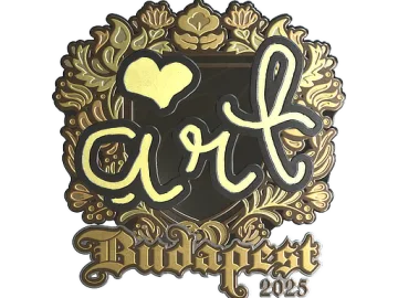 Sticker | arT (Gold) | Budapest 2025