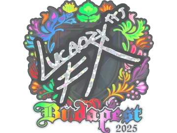 Sticker | Lucaozy (Holo) | Budapest 2025