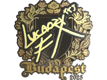 Sticker | Lucaozy (Gold) | Budapest 2025