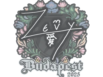 Sticker | zevy | Budapest 2025