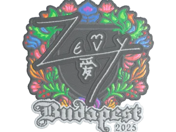 Sticker | zevy (Embroidered) | Budapest 2025