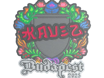 Sticker | kauez (Embroidered) | Budapest 2025