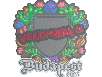 Sticker | venomzera (Embroidered) | Budapest 2025