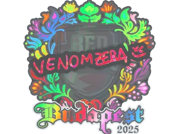 Sticker | venomzera (Holo) | Budapest 2025