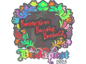 Sticker | Bart4k (Holo) | Budapest 2025