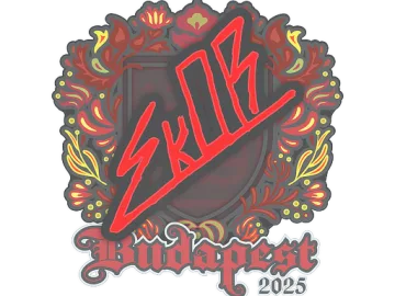 Sticker | sk0R | Budapest 2025