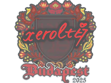 Sticker | xerolte | Budapest 2025