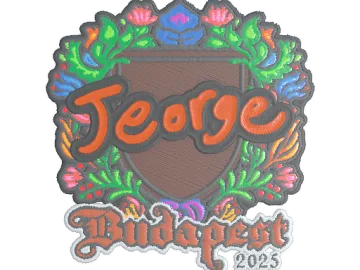Sticker | jeorge (Embroidered) | Budapest 2025