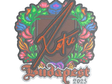 Sticker | XotiC (Embroidered) | Budapest 2025