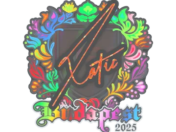 Sticker | XotiC (Holo) | Budapest 2025